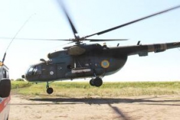 Раненых бойцов вертолетом эвакуируют в Харьков