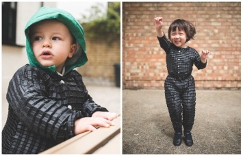 «На вырост»: изобретена детская одежда, которая растет вместе со своим маленьким владельцем