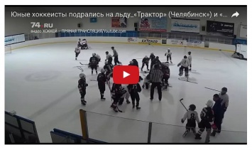 Российские хоккеисты устроили массовую драку (видео)