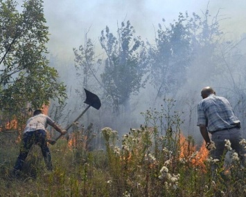 ОРЛО в огне: горят дома, леса и степи