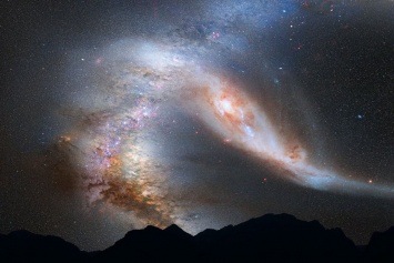 Ученые зарегистрировали сигналы от облака метанола в средней галактике NGC 4945