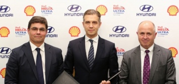 Hyundai продолжили сотрудничать с Shell на территории России и стран СНГ