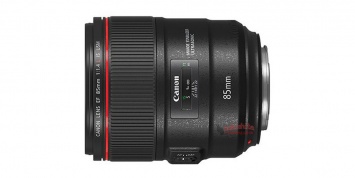 Canon готовит портретный объектив EF 85mm f/1.4 L IS USM