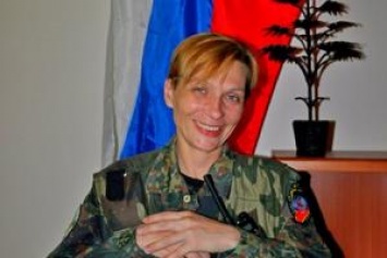 В Горловке новый почетный гражданин - Ольга Качура, которая стреляет из Градов