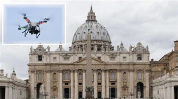 В небе над Ватиканом замечен неизвестный беспилотник
