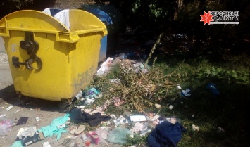 В Херсоне местные жители задыхаются от свалки