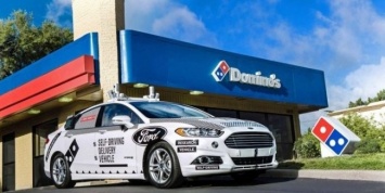 Пиццу Domino’s будут доставлять на беспилотном автомобиле Ford