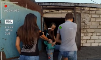 В Запорожской области подросткам не дали повеселиться на крыше (Видео)