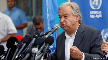 Генсек ООН призвал снять блокаду сектора Газа