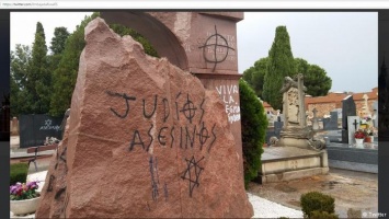 В Мадриде осквернен памятник советским военным