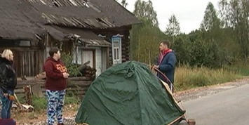 В Нижегородской области проложили дорогу через жилой дом в отсутствие хозяев