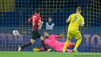 Украина всухую обыграла Турцию в матче квалификации ЧМ-2018