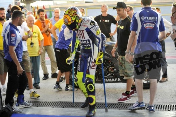 MotoGP: Валентино Росси - реабилитация после травмы в Тавулье началась