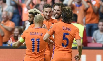 Нидерланды одержали победу над Болгарией