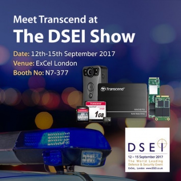 Transcend "засветит" новые продукты на DSEI 2017