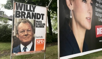 В Германии агитируют голосовать за покойного экс-канцлера Вилли Брандта