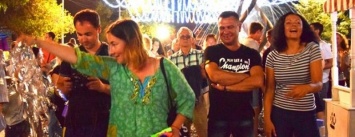 Праздник цветов в Черноморске завершился феерическим шоу