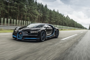 Гиперкар Bugatti Chiron установил новый мировой рекорд