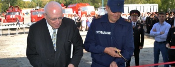 Генеральный консул Германии в Днепре открыл спасательную часть (ФОТОРЕПОРТАЖ)