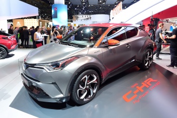 Toyota C-HR Hy-Power Concept намекает на семейство "горячих" гибридов