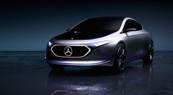 Mercedes представил концепт полностью электрического автомобиля EQA