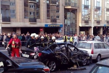 Взрыв авто в Киеве: киллер, который взорвал Тимура Махаури, попал на видео