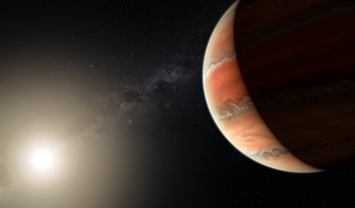 В атмосфере "горячего Юпитера" обнаружен титан