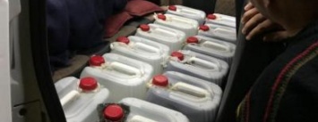Пограничники обнаружили почти 400 литров незаконной алкогольной продукции (видео)