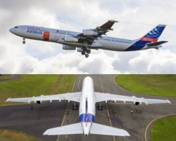 Airbus приступил к испытаниям A340 с ламинарным крылом (фото)
