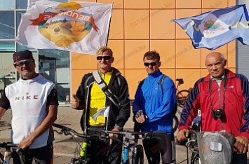 В Бердянске закрыли велосезон масштабным велопробегом