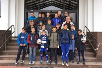 Экскурсия на УТБ «Динамо» для детской команды с Троещины