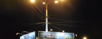 На кольцевых развязках Николаева установлено новое LED-освещение (ФОТО)