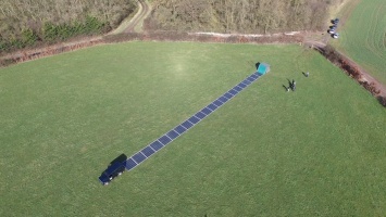 В Великобритании тестируют гибкие солнечные панели