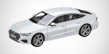 Дизайн нового хэтчбека Audi A7 раскрыли на масштабной модели