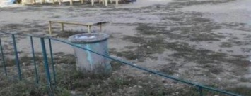 На Тополе полиция задержала несовершеннолетнего вандала с подельниками (ФОТО)