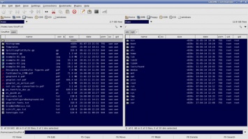 Доступен файловый менеджер GNOME Commander 1.8.0