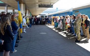 В среду на Николаевщину приедет девятый «Поезд единения Украины»