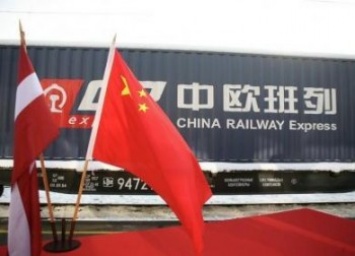В Ригу прибыл второй контейнерный поезд из Китая