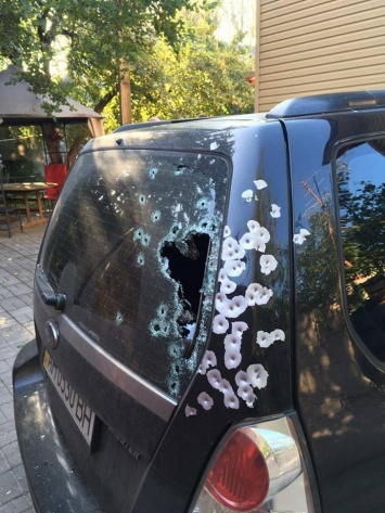 Владелец расстрелянного в Запорожье авто рассказал подробности