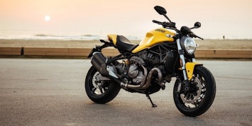 Ducati представила обновленный мотоцикл - Monster 821