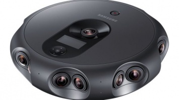 Samsung выпустит 360°- камеру с 17 объективами для VR-съемки