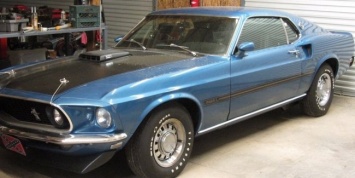 На продажу выставили практически новый Ford Mustang 1969 года