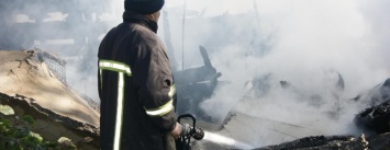 Одесский санатория продолжает гореть до сих пор (ФОТО, ВИДЕО)