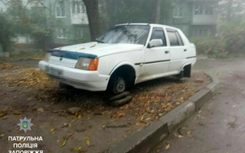 В спальном районе Запорожья поймали автомобильных воров (ФОТО)