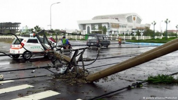 Во Вьетнаме 27 человек стали жертвами тайфуна "Дамри"