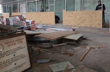 Зал ожидания «дождался»: в здании автовокзала «Бердянск» начали капитальный ремонт