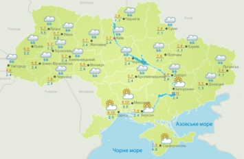Сегодня Украину зальют дожди и будет по-весеннему тепло