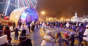 Парк Горького приглашает харьковчан на встречу Нового года