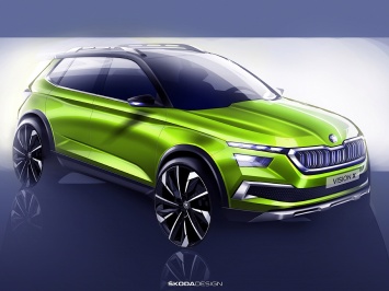 Skoda познакомит Европу с кроссовером Vision X