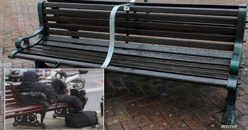 Вот такие скамейки сделали в Англии, чтобы на них не спали бомжи. Вы за или против?